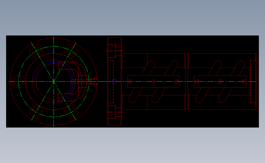 上银导轨丝杆55-12B2.dwg