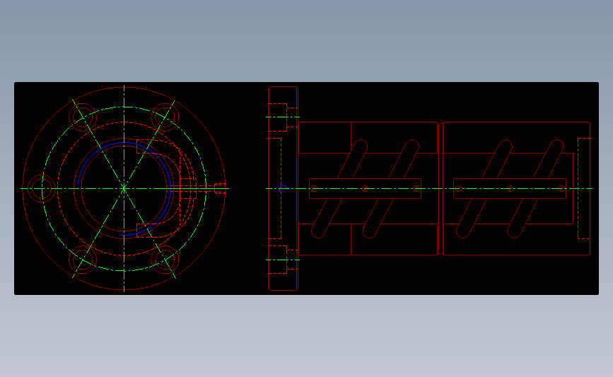 上银导轨丝杆80-16B2.dwg