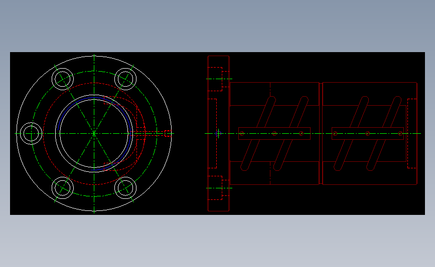 上银导轨丝杆100-16B2.dwg