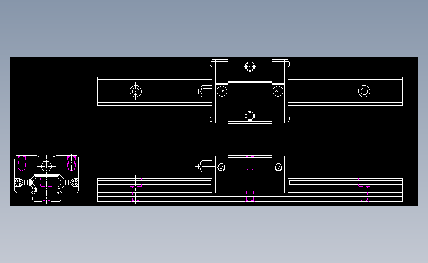 上银导轨丝杆EGH15SA.dwg