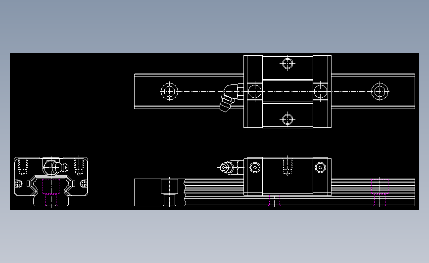 上银导轨丝杆EGH20SA.dwg