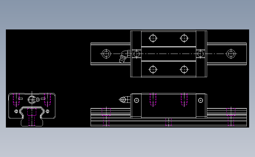 上银导轨丝杆EGH30CA.dwg