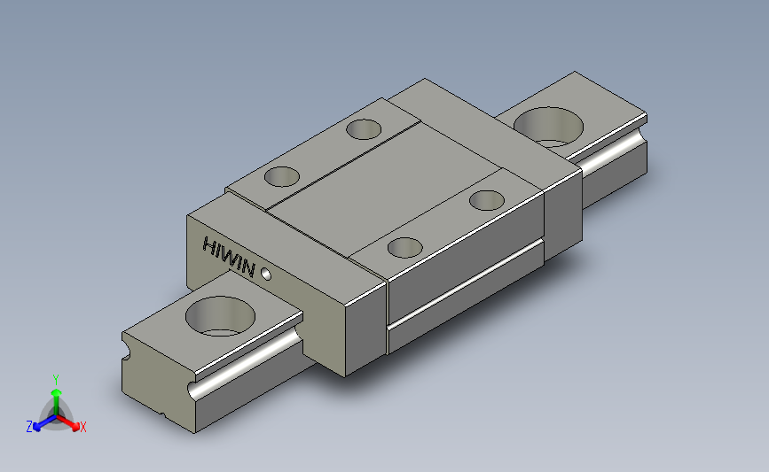 上银导轨丝杆MGN9C.stp
