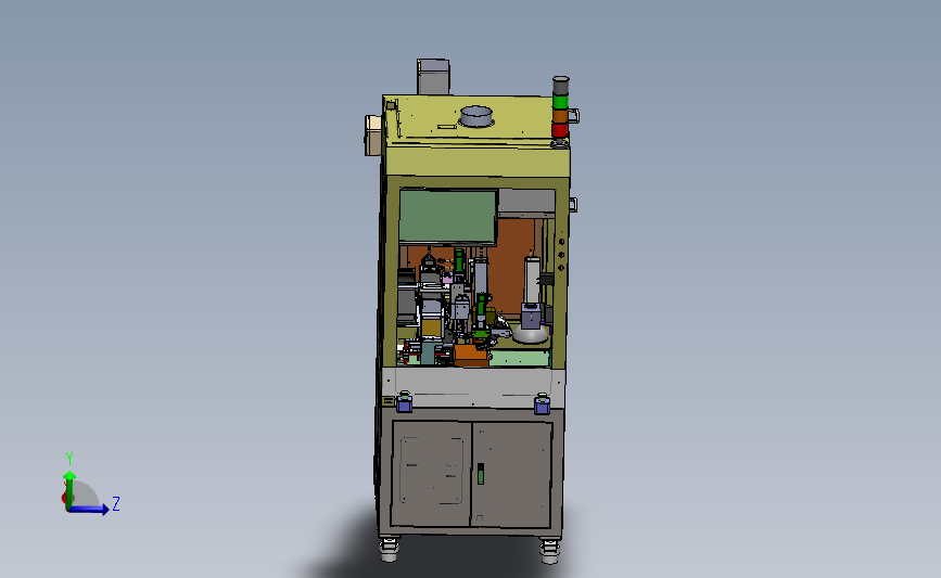 watch高精度组装点胶机 手表点胶检测机3D图纸 Solidworks设计 附STEP