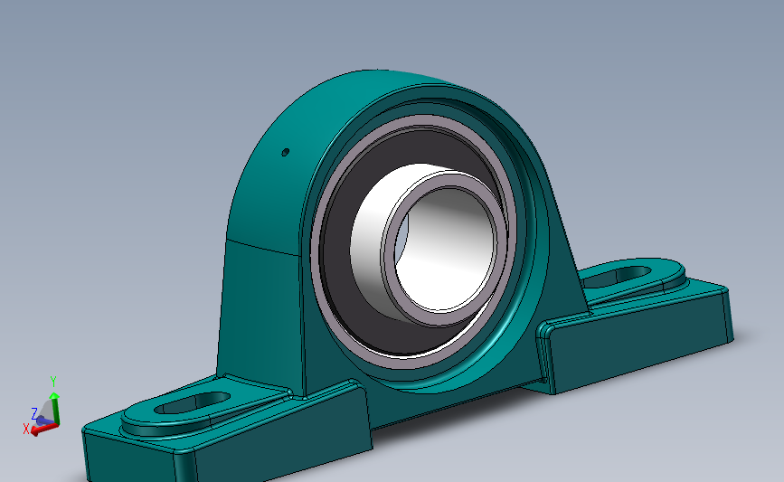 带立式座轴承,UCP311