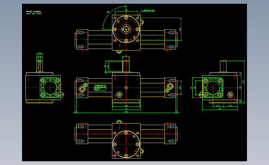 气立可CHELIC气动元件2D-RTH40x90
