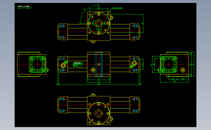 气立可CHELIC气动元件2D-RTH40x90-F