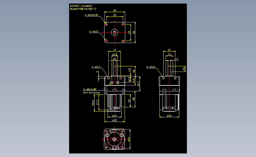 气立可CHELIC气动元件2D-RTMF15x180-C