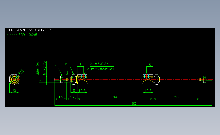 气立可CHELIC气动元件2D-SBD10x45