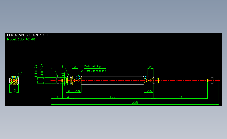 气立可CHELIC气动元件2D-SBD10x60