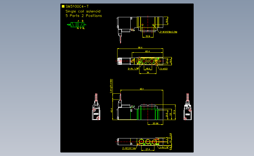 气立可CHELIC气动元件2D-SM-510-C4-T
