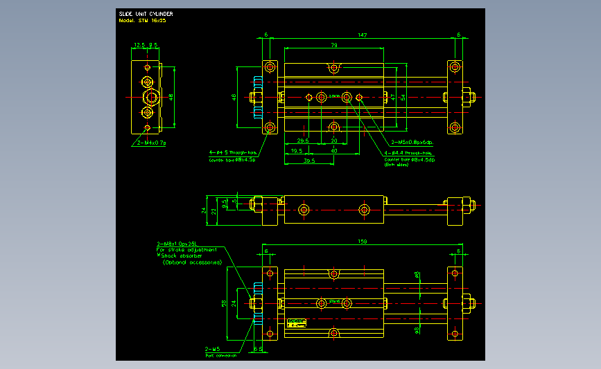 气立可CHELIC气动元件2D-STM16x25