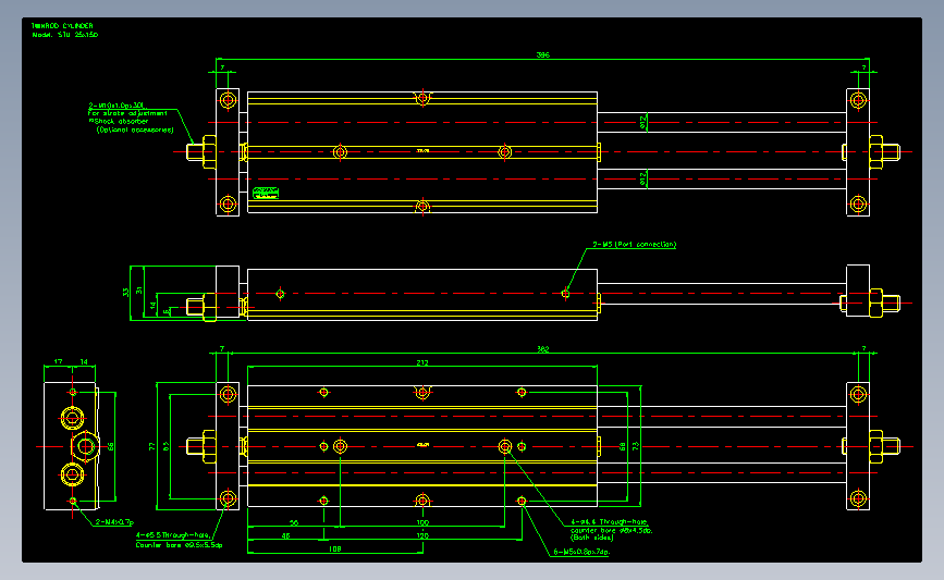 气立可CHELIC气动元件2D-STU25x150