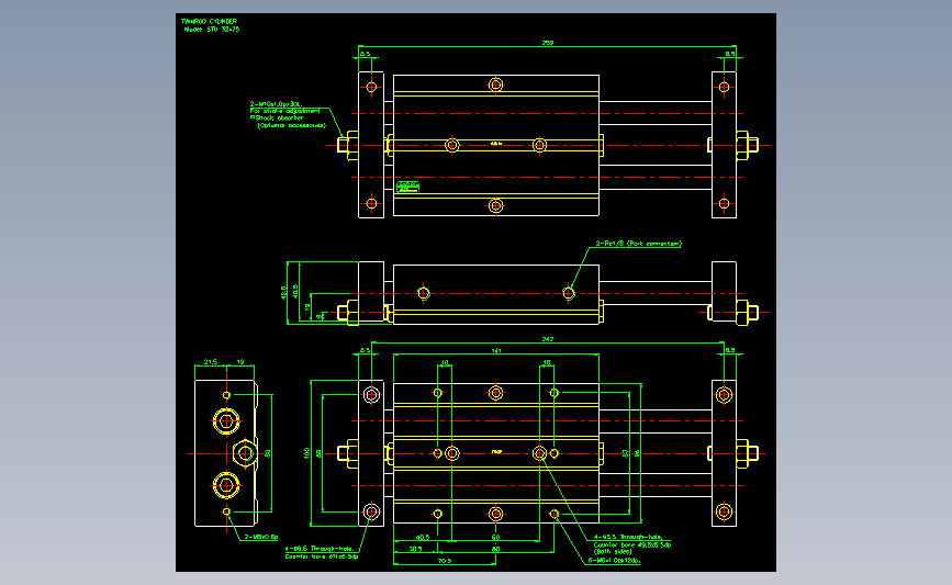 气立可CHELIC气动元件2D-STU32x75