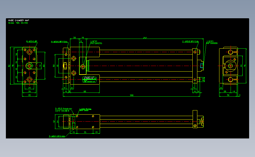 气立可CHELIC气动元件2D-TMU20x200