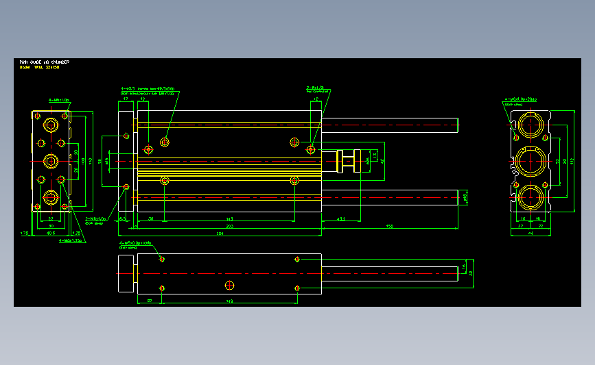 气立可CHELIC气动元件2D-TRUL32x150
