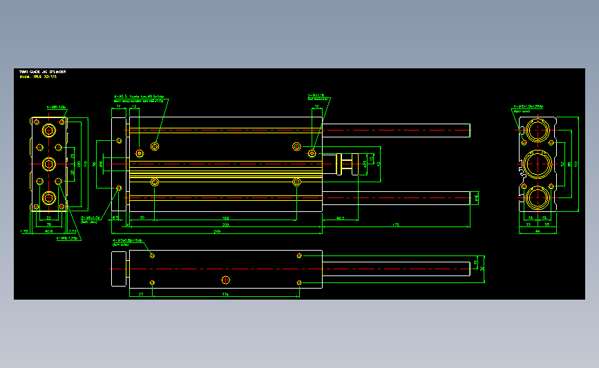 气立可CHELIC气动元件2D-TRUL32x175