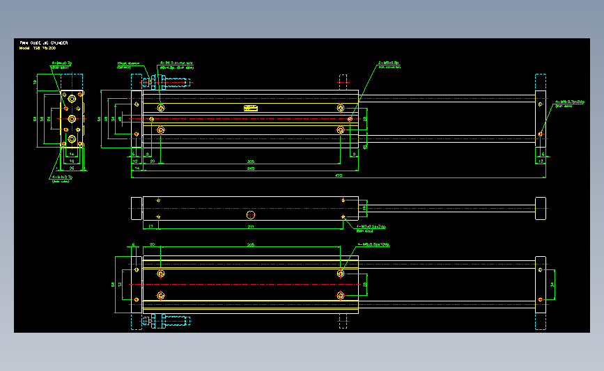 气立可CHELIC气动元件2D-TSB16x200