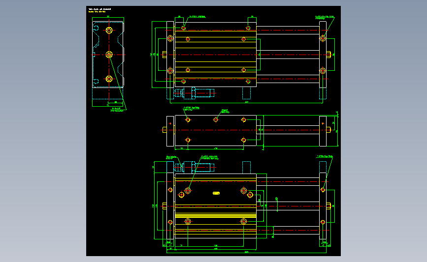 气立可CHELIC气动元件2D-TXU63x150