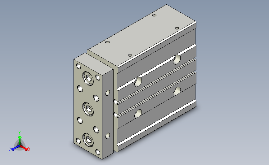 气立可CHELIC气动元件3D-TB25x50