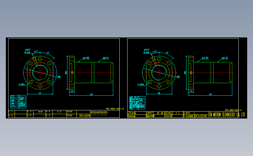 常用螺母DFU3206.dwg