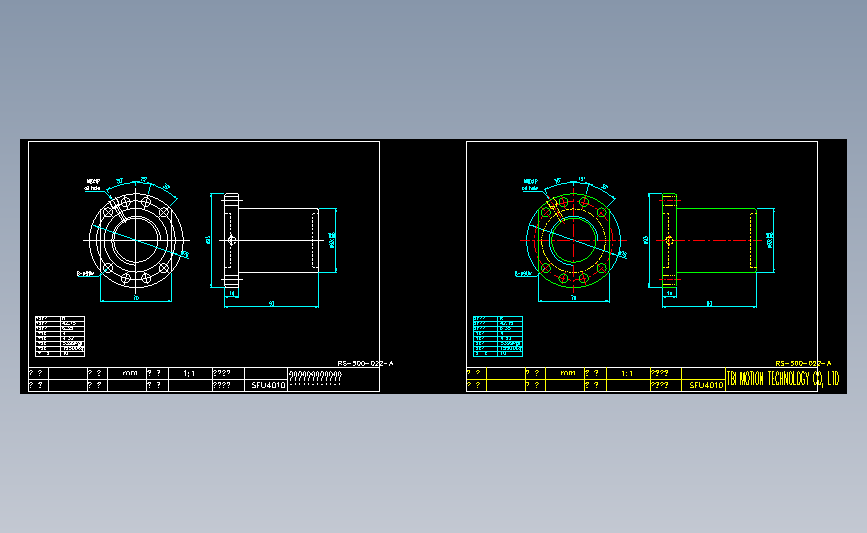 常用螺母SFU4010.dwg
