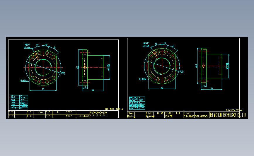 常用螺母SFU4005.dwg