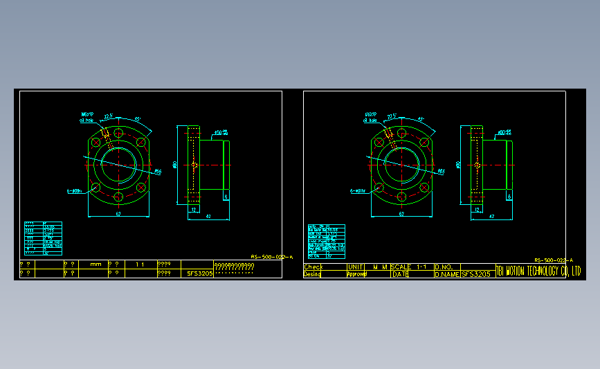 常用螺母SFS3205.dwg