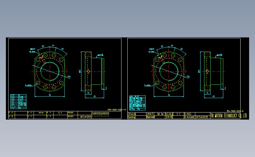 常用螺母SFS4005.dwg