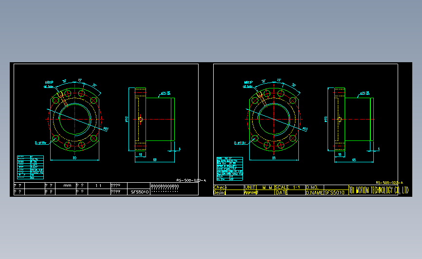 常用螺母SFS5010.dwg