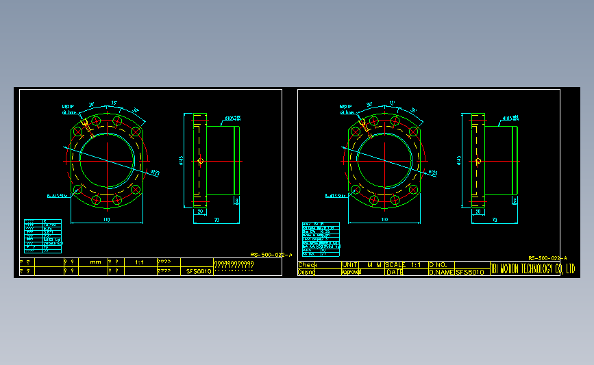 常用螺母SFS8010.dwg