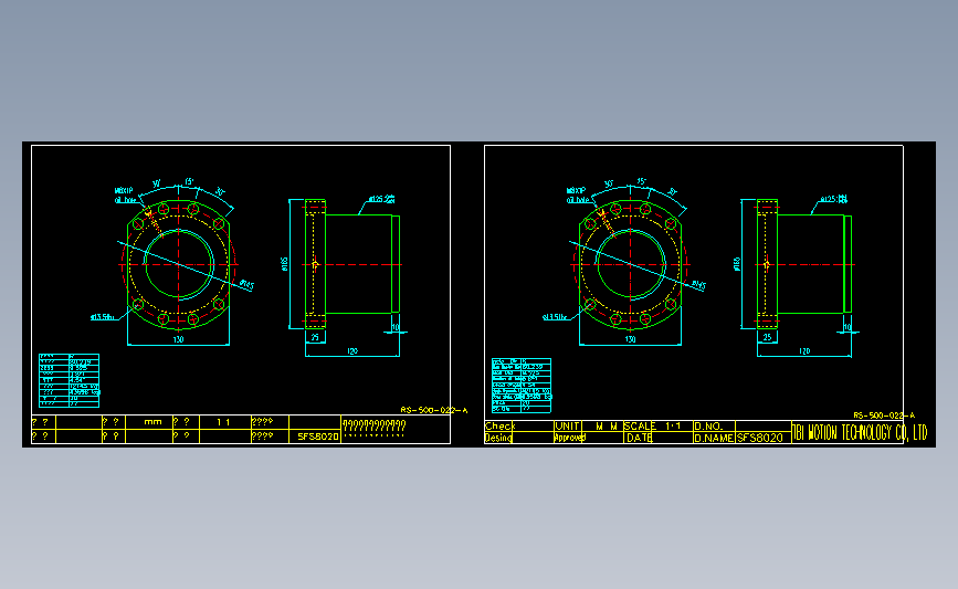 常用螺母SFS8020.dwg