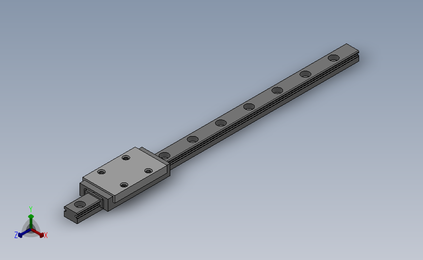 微型直线导轨[LSBLM8-150-FC（轻预压）-H(高级)]