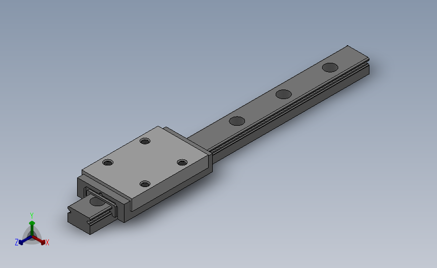 微型直线导轨[LSBLM13-150-FC（轻预压）-H(高级)]