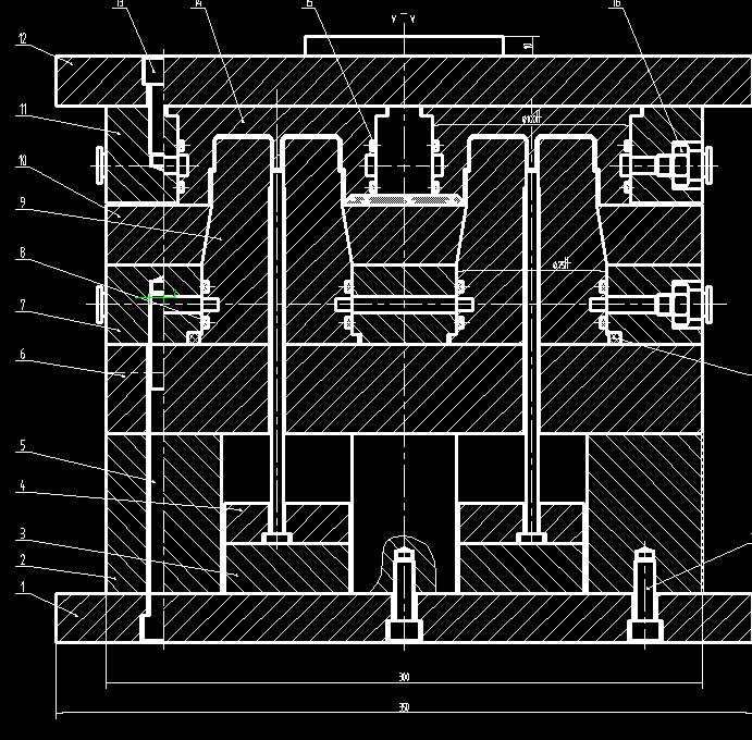 solidworks2019儿童双盖积木玩具注塑模具3D图纸