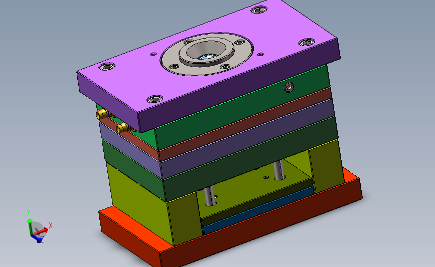solidworks2019音响旋钮注塑模具