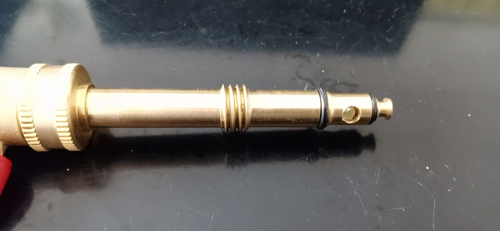 洗车浇花高压用四分金属铜球阀开关可调浇花洗车洒水水枪喷头