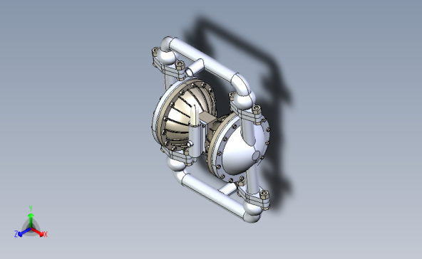 Membrane Diaphragm膜式隔膜泵模型
