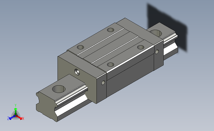 HGL55CA重载球式直线导轨