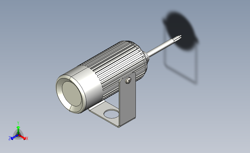 18瓦LED工业照明夹具-铝外壳120-277V或12-24V - IP65防水