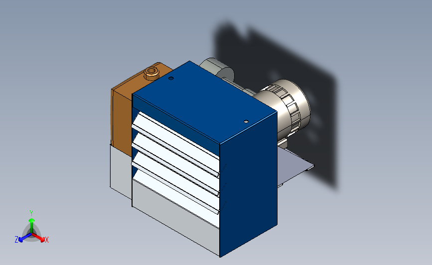 3000W防爆加热器-强制风机加热器- C1D1, C2D1 - 240V 3PH - 580 CFM