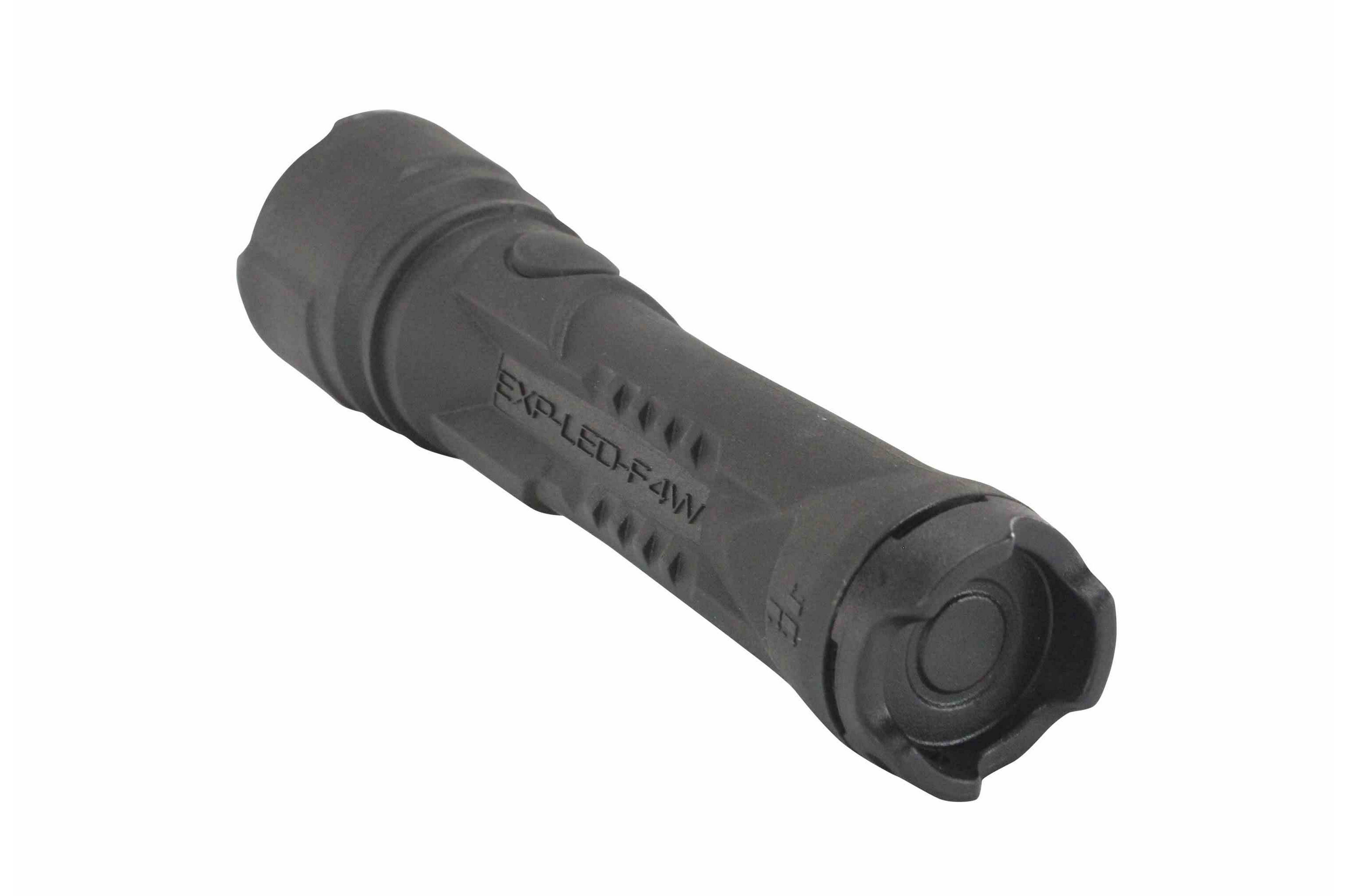 防爆LED手电筒- 4瓦-按钮开关- 100流明- IP67防水