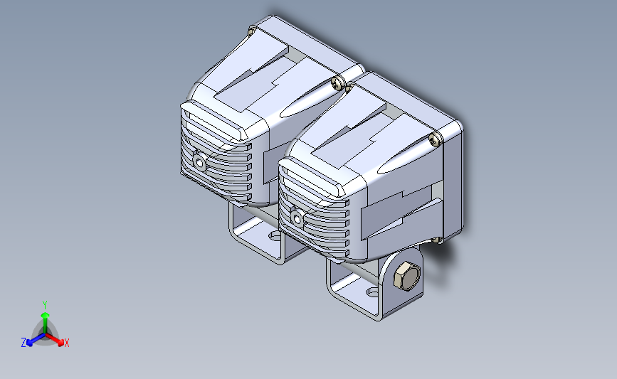 红外LED灯- 6瓦螺栓安装- 9-48v -