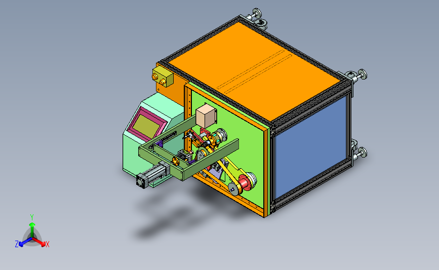 圆柱形产品抛光机