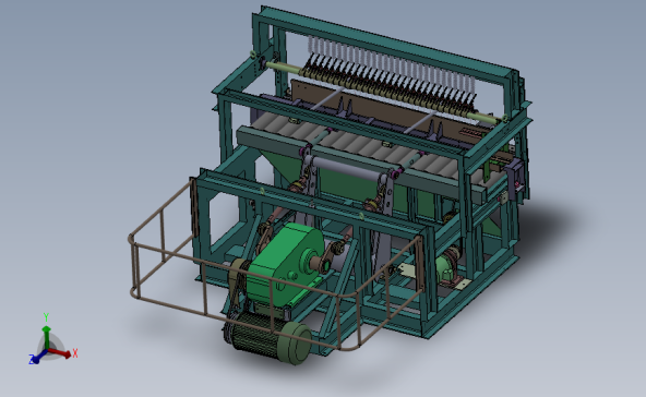 多条开坯机3D数模图纸 Solidworks设计 附STEP
