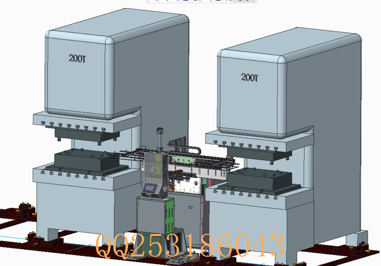 带180度翻转台的分离式冲压机械手
