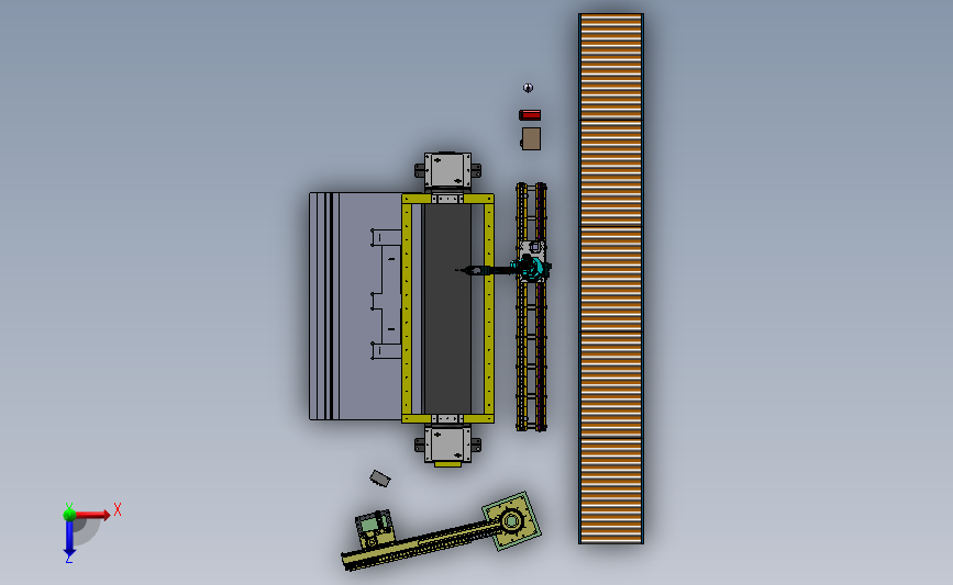 自动化焊接机械手工作站模拟
