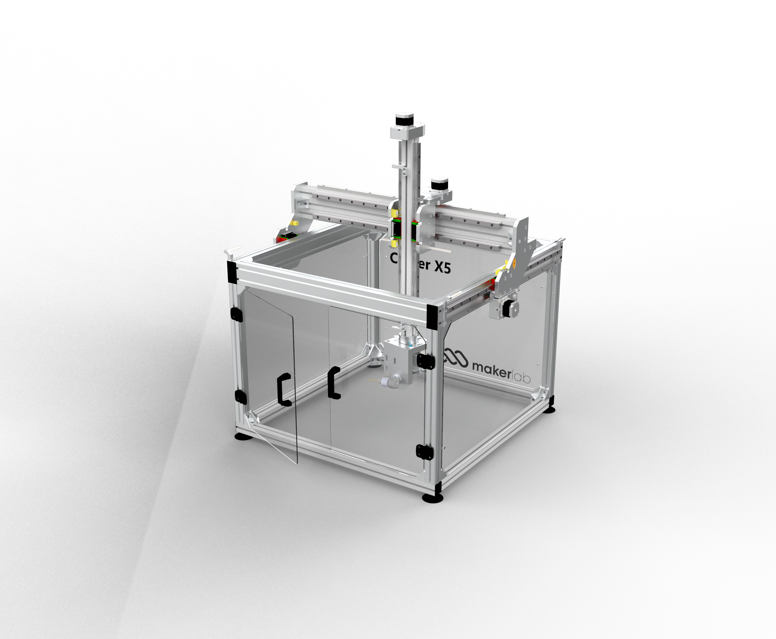 自制五轴数控机床