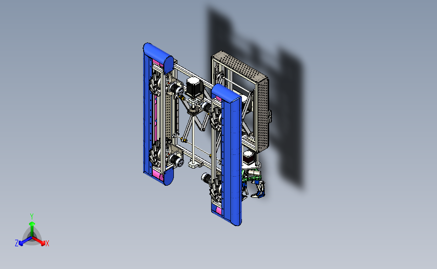 京东物流机器人比赛robot-agv机器人车3D图纸