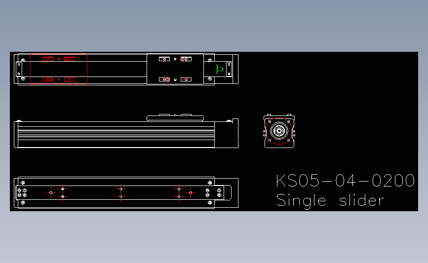 ROBOT 线性马达平台KS05-04-0200-C.dwg
